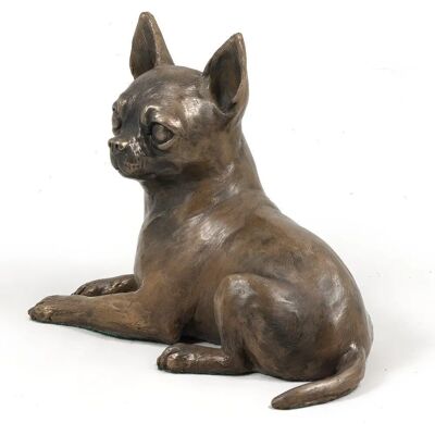 Art-Dog Chihuahua krótko-łapka pies - Unikalna imitacja brązu Art-Dog Chihuahua krótko-łapka pies - Unikalna imitacja brązu
