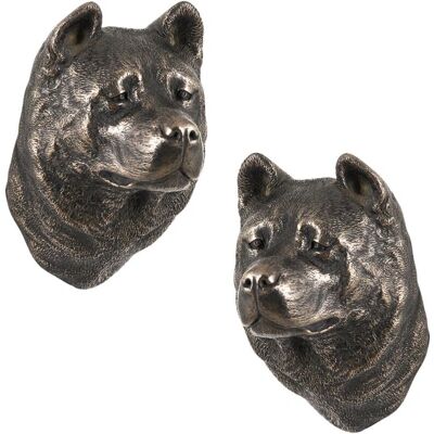 Art-Dog Akita Inu figura psa - Dekoracja ścienna z brązu Art-Dog Akita Inu figura psa - Dekoracja ścienna z brązu