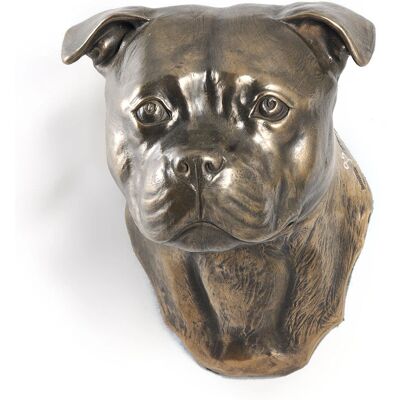 Art-Dog Amstaff I - Rzeźba psa, wiszący bust - Dekoracja dla miłośników psów Art-Dog Amstaff I - Rzeźba psa, wiszący bust - Dekoracja dla miłośników psów