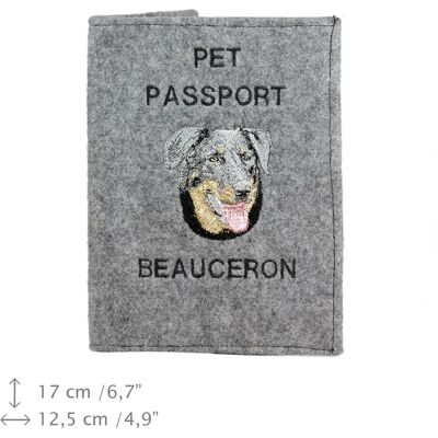 Art-Dog - Beauceron - Porte-passeport - Publicité Art-Dog - Beauceron - Porte-passeport - Publicité