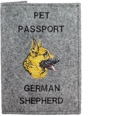 Art-Dog - Pastor allemand, Alsacien - Passeport chien - Documents - Porte-passeport - Publicité Art-Dog - Pastor allemand, Alsacien - Passeport chien - Documents - Porte-passeport - Publicité