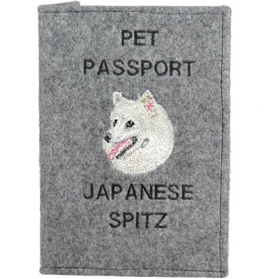 Art-Dog - Spitz giapponese - Porte-passeport - Publicité Art-Dog - Spitz giapponese - Porte-passeport - Publicité