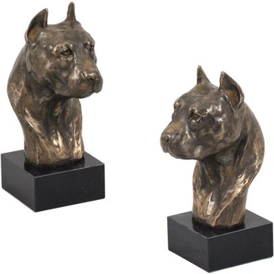 Art-Dog Amstaff III - Szczegółowa Rzeźba Psy - Elegancka Dekoracja Wnętrz Art-Dog Amstaff III - Szczegółowa Rzeźba Psy - Elegancka Dekoracja Wnętrz