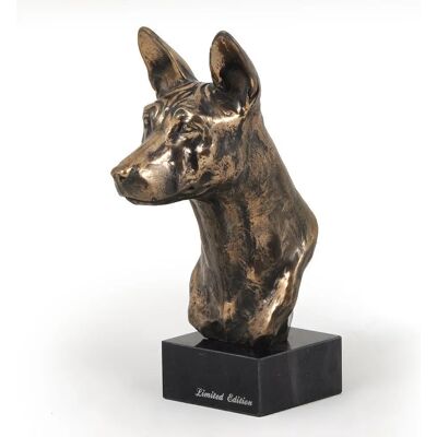 Statua psa Basenji - Elegancki pomnik i trofeum Statua psa Basenji - Elegancki pomnik i trofeum