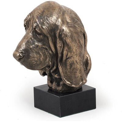 Basset Hound - Rzeźba psa, bust, trofeum - Elegancka dekoracja Basset Hound - Rzeźba psa, bust, trofeum - Elegancka dekoracja