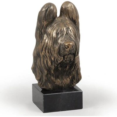 Posąg psa Briard - Elegancki hołd - Wnętrze Posąg psa Briard - Elegancki hołd - Wnętrze