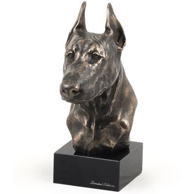 Art-Dog Dobermann Dobie I - Rzeźba psa z brązu - Elegancka dekoracja wnętrz Art-Dog Dobermann Dobie I - Rzeźba psa z brązu - Elegancka dekoracja wnętrz