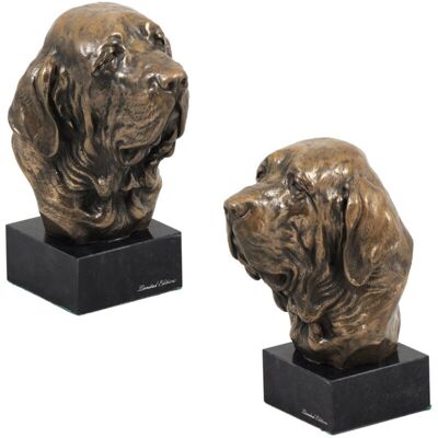 Art-Dog - Fila Brasileiro - Bronze - Kamienna podstawa - Rzeźba Art-Dog - Fila Brasileiro - Bronze - Kamienna podstawa - Rzeźba