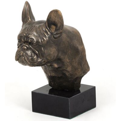 Art-Dog Frenchie II - Pomnik psa - Pamiątka zwierzęcia domowego - Odlew w brązie na zimno Art-Dog Frenchie II - Pomnik psa - Pamiątka zwierzęcia domowego - Odlew w brązie na zimno