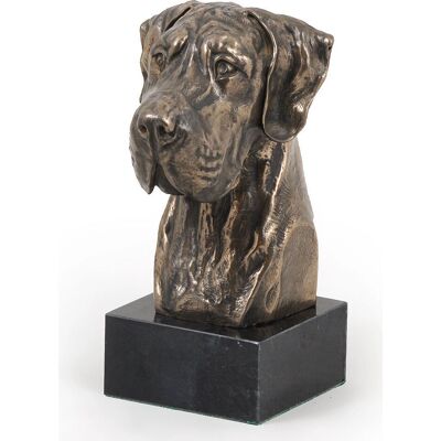 Art-Dog Wielki Dán II - Rzeźba psa, kamienna podstawa - Trofeum na wystawę psów Art-Dog Wielki Dán II - Rzeźba psa, kamienna podstawa - Trofeum na wystawę psów