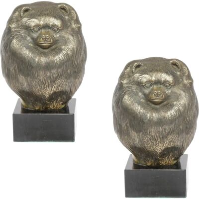 Art-Dog Pomeranian Miniaturowa Rzeźba Busta Psa - Trofeum na wystawę psów Art-Dog Pomeranian Miniaturowa Rzeźba Busta Psa - Trofeum na wystawę psów