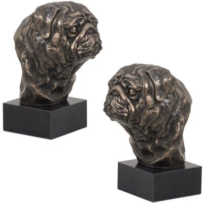 Art-Dog Bulldog Estatua - Memorial Elegante para Mascotas Art-Dog Bulldog Estatua - Memorial Elegante para Mascotas