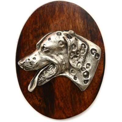 Art-Dog - Dalmatian - Drewno - Srebro powlekane - Dog show pin Art-Dog - Dalmatian - Drewno - Srebro powlekane - Dog show pin