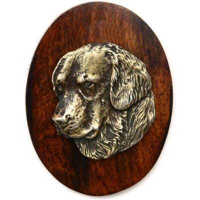 Art-Dog - SilverDogHeadPin - Srebrna głowa - Drewniana podstawa - Pin Art-Dog - SilverDogHeadPin - Srebrna głowa - Drewniana podstawa - Pin