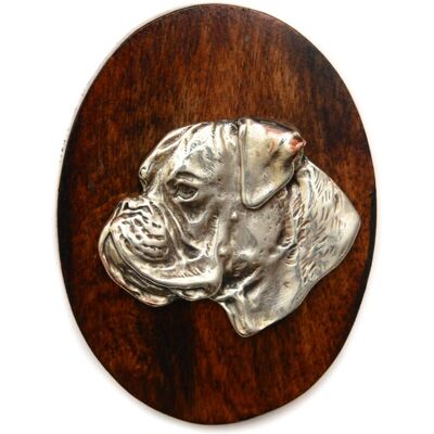 Art-Dog - DogShow - Drewno - Srebrna głowa - Pin Art-Dog - DogShow - Drewno - Srebrna głowa - Pin