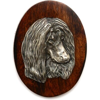 Art-Dog - Afghan Hound II - Badge pin Art-Dog - Afghan Hound II - Badge pin