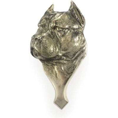 Amstaff - Dog Head Sifflet de Porte - Laiton - Fait à la main - Sifflet de Porte - Publicité Amstaff - Dog Head Sifflet de Porte - Laiton - Fait à la main - Sifflet de Porte - Publicité