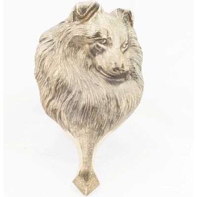 Sheltie - DogHead - Laiton - Dog Head - Mâchoire de porte - Publicité Sheltie - DogHead - Laiton - Dog Head - Mâchoire de porte - Publicité