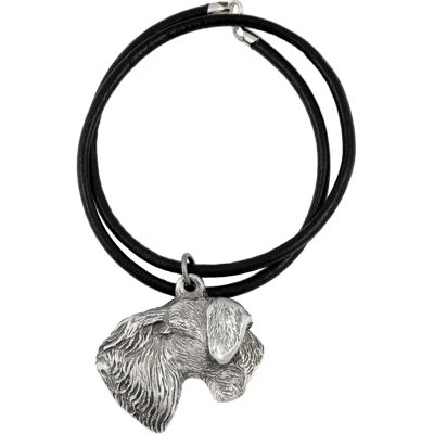 Art-Dog - Cesky Terrier - Srebrem pokryty - Obroża dla psa Art-Dog - Cesky Terrier - Srebrem pokryty - Obroża dla psa