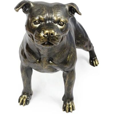 Staffordshire Bull Terrier - Rzeźba o Wielkości Naturalnej - Art-Dog Staffordshire Bull Terrier - Rzeźba o Wielkości Naturalnej - Art-Dog