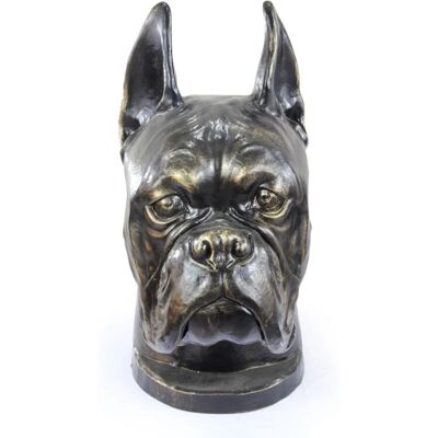 Art-Dog - Boxer Głowa-Busta - Żywica w kolorze brązu Art-Dog - Boxer Głowa-Busta - Żywica w kolorze brązu