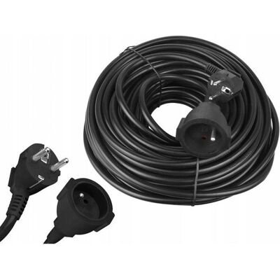Generic - Outdoor 50m 3x2.5 - IP44 - PVC - Ulkokorottaja jatkojohto Generic - Outdoor 50m 3x2.5 - IP44 - PVC - Ulkokorottaja jatkojohto