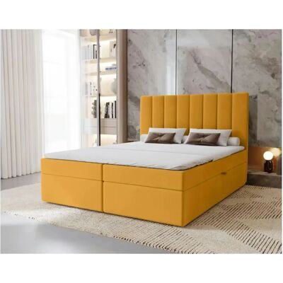 Sconto Gelbes Boxspringbett - Boxspring bett Sconto Gelbes Boxspringbett - Boxspring bett