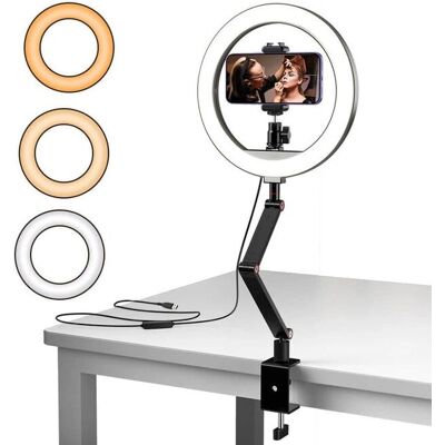 Apexel APL-FL20 Kerekes LED világítás - Állítható, USB, 360° Forgatás Apexel APL-FL20 Kerekes LED világítás - Állítható, USB, 360° Forgatás