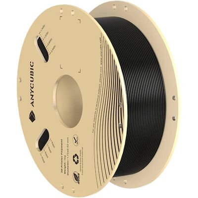 Filament PLA Czarny 1,75 mm od Anycubic - 1kg - Materiał do druku 3D Filament PLA Czarny 1,75 mm od Anycubic - 1kg - Materiał do druku 3D