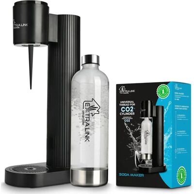 Extralink - Máquina de agua con gas - Compacta, Ajustable, Botella reutilizable Extralink - Máquina de agua con gas - Compacta, Ajustable, Botella reutilizable