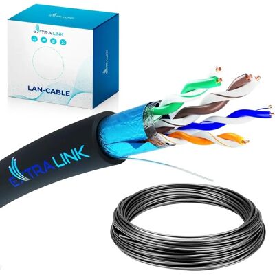Extralink Cat5e Ftp Zewnętrzny Kabel z Parą Skręconą Extralink Cat5e Ftp Zewnętrzny Kabel z Parą Skręconą