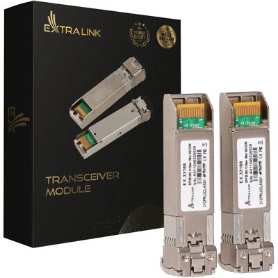 Extralink SFP28 25G 2er-Pack - Netzwerk-Transceiver Extralink SFP28 25G 2er-Pack - Netzwerk-Transceiver