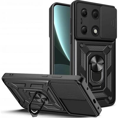 Xiaomi Redmi Note 13 Pro (4G) / Poco M6 Pro Tech-Protect Camshield Hülle - Schwarz Xiaomi Redmi Note 13 Pro (4G) / Poco M6 Pro Tech-Protect Camshield Hülle - Schwarz