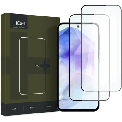 Hofi Glass Pro+ Schwarz 2er-Pack für Galaxy A35/A55 5G Hofi Glass Pro+ Schwarz 2er-Pack für Galaxy A35/A55 5G
