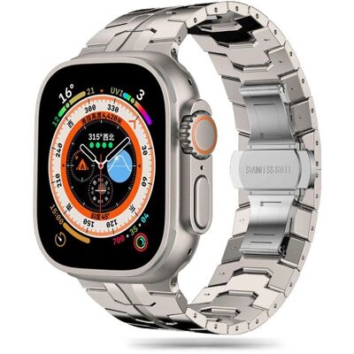 Titanové pouzdro Tech-Protect pro Apple Watch 42-49mm - Příslušenství Titanové pouzdro Tech-Protect pro Apple Watch 42-49mm - Příslušenství