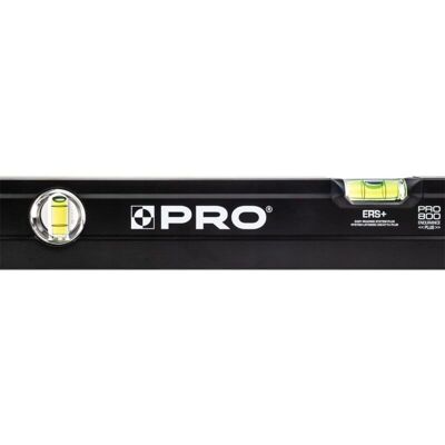 PRO - PRO800 - Czarny - 60 cm - Poziomica z bańką PRO - PRO800 - Czarny - 60 cm - Poziomica z bańką