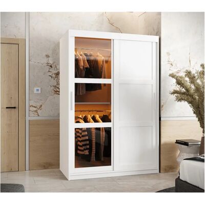 ABIKS MEBLE Armoire Dome 3 120x200x62 - Placard coulissant - Publicité ABIKS MEBLE Armoire Dome 3 120x200x62 - Placard coulissant - Publicité