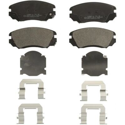 Pastiglie freno Breck - Anteriore, Indicatore di usura, E20 90R-02A0124/056 - Pastiglie freno Pastiglie freno Breck - Anteriore, Indicatore di usura, E20 90R-02A0124/056 - Pastiglie freno