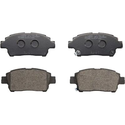 Set Pastiglie Freno BRECK 23510 00 702 10 - Anteriore, Indicatore di usura Set Pastiglie Freno BRECK 23510 00 702 10 - Anteriore, Indicatore di usura