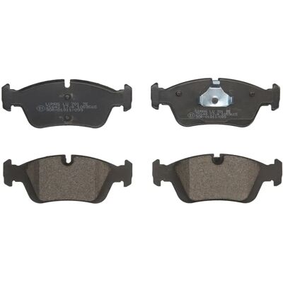 Kit de plaquettes de frein Breck - Avant, Indicateur d'usure, Low-Metallic Kit de plaquettes de frein Breck - Avant, Indicateur d'usure, Low-Metallic