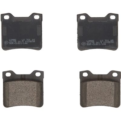 Breck 21278 10 701 00 Hintere Bremsbeläge Satz - Bremssystem Breck 21278 10 701 00 Hintere Bremsbeläge Satz - Bremssystem