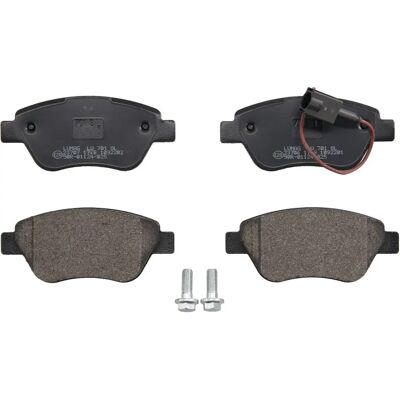 Breck 23705 00 701 10 Kit de plaquettes de frein à disque avec capteur d'usure - Avant Breck 23705 00 701 10 Kit de plaquettes de frein à disque avec capteur d'usure - Avant