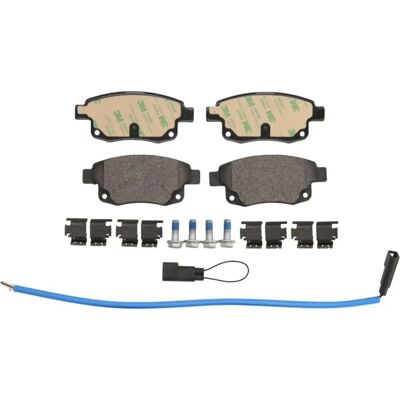 Kit de plaquettes de frein Breck 24486 00 702 10 - Arrière - Ford Transit Mk6 Kit de plaquettes de frein Breck 24486 00 702 10 - Arrière - Ford Transit Mk6