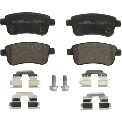 Kit de plaquettes de frein BRECK 24820 00 704 00 - Renault Scenic 3, Megane 4, Megane 3 Coupe Kit de plaquettes de frein BRECK 24820 00 704 00 - Renault Scenic 3, Megane 4, Megane 3 Coupe