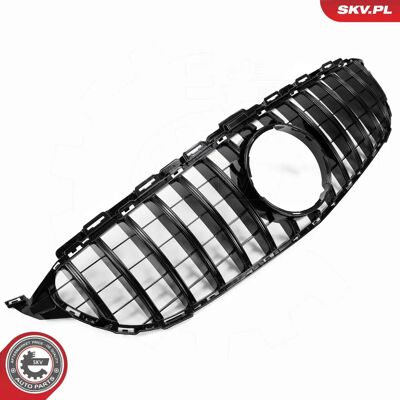 ESEN SKV 66SKV519 Parrilla de radiador negra para Mercedes-Benz Clase C Sedán ESEN SKV 66SKV519 Parrilla de radiador negra para Mercedes-Benz Clase C Sedán