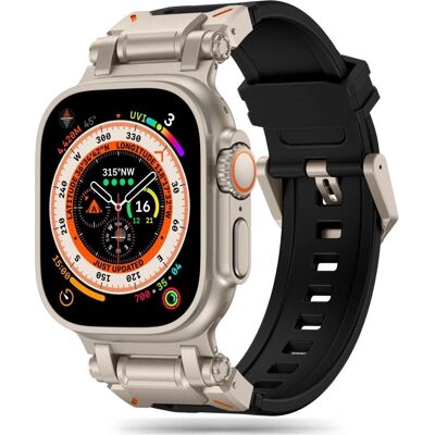 Tech-Protect Delta Pro Klokkebånd for Apple Watch - Svart/Titan Tech-Protect Delta Pro Klokkebånd for Apple Watch - Svart/Titan