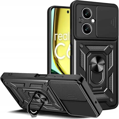 Realme C67 - Mobilcover med Magnetisk Ringstøtte Realme C67 - Mobilcover med Magnetisk Ringstøtte