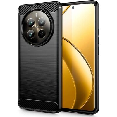Fleksibelt karboncover til Realme 12 Pro (5G) / 12 Pro+ (5G) - Telefon Type Fleksibelt karboncover til Realme 12 Pro (5G) / 12 Pro+ (5G) - Telefon Type