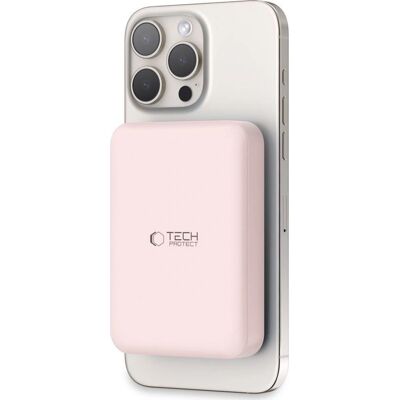 Tech-Protect LifeMag PB11 Powerbank - Rosa - 10000mAh - Powerbank Tech-Protect LifeMag PB11 Powerbank - Rosa - 10000mAh - Powerbank
