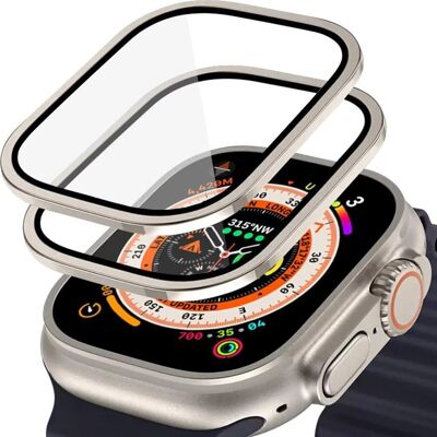Hofi Titanium Apple Watch Ultra Skjermbeskytter 49mm - Holdbar & Klar Hofi Titanium Apple Watch Ultra Skjermbeskytter 49mm - Holdbar & Klar